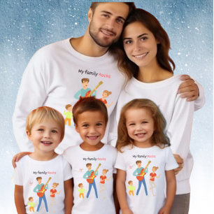 My Family Rocks Tri-Blend Shirt