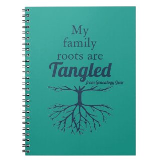 My Family Roots are Tangled Notebook
