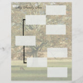 My Family Tree Ancestor Chart (Front)