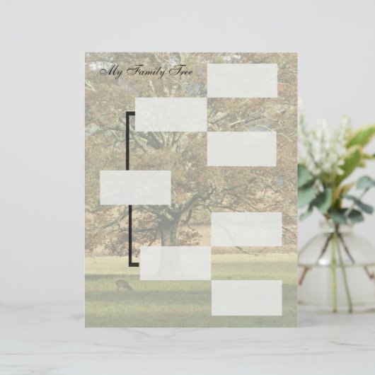 My Family Tree Ancestor Chart (Standing Front)