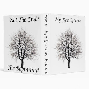 My Family Tree Front 3 Ring Binder