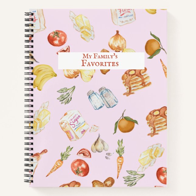 My Family's Favorites Recipe Book (Front)