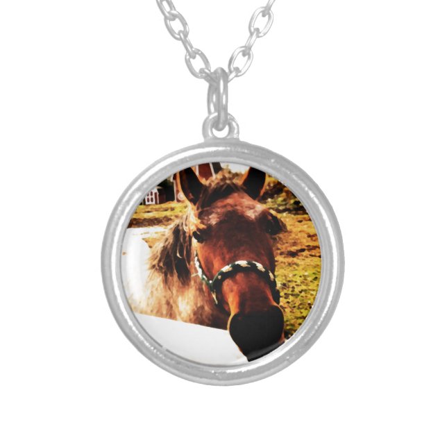 My Farm Silver Plated Necklace (Front)