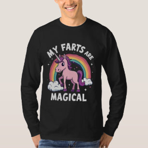 My Farts Are Magical Funny Unicorn Rainbow T-Shirt
