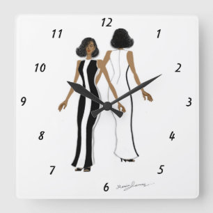 My Fashion Art-Square Wall Clock