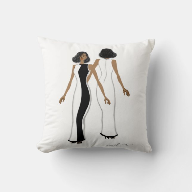 My Fashion Art-Throw Pillow (Front)