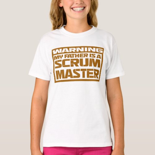 my father is a scrum master T_Shirt