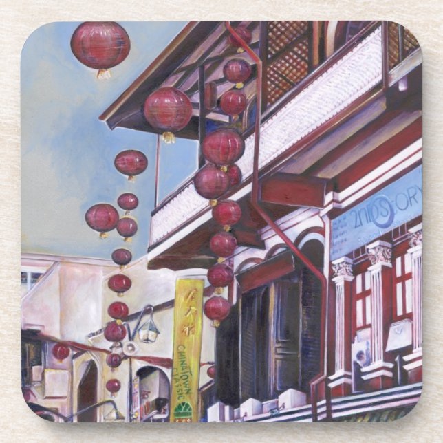 My Father's Rising Dragon, Singapore Beverage Coaster (Front)