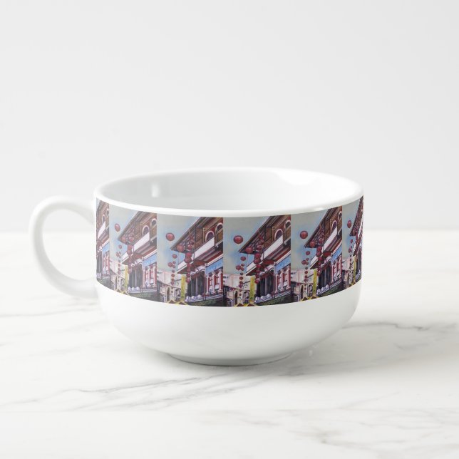 My Father's Rising Dragon, Singapore Soup Mug (Right)