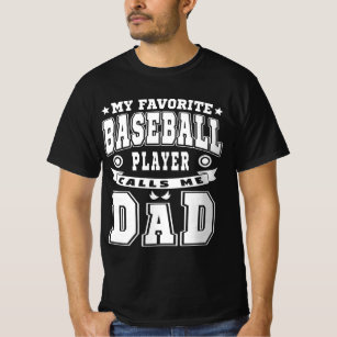 Baseball Dad Apparel Dad Baseball Funny Player Kids Long Sleeve Shirt