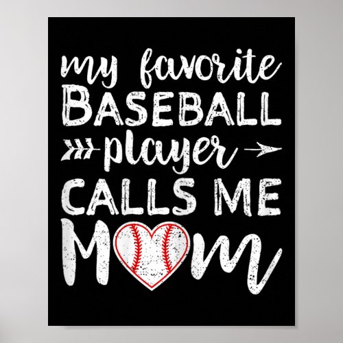 My Favorite Baseball Player Calls Me Mom  Poster