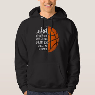 My Favorite Basketball Player Calls Me Grammie Hoodie