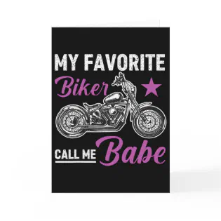 My Favorite Biker Call Me Bybe  Card
