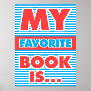 My Favorite Book Is ... Poster