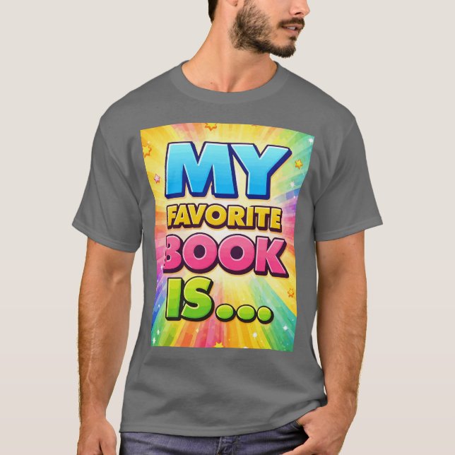 My Favorite Book Is T-Shirt (Front)