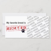 My Favorite Breed Is Rescued (Front)