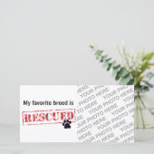 My Favorite Breed Is Rescued (Standing Front)