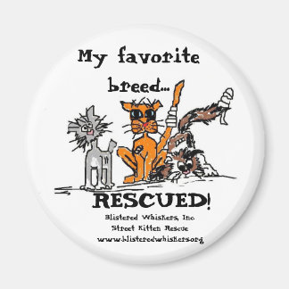 My favorite breed..., RESCUED! Magnet