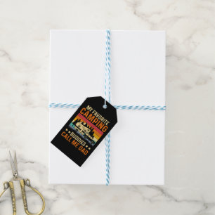 My Favorite Camping - Buddies Call Me Dad Gift Tags