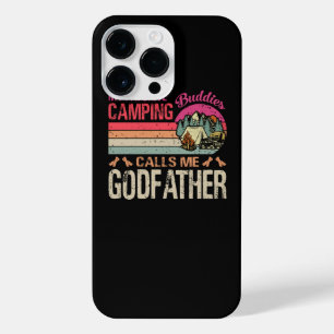 My Favorite Camping Buddies Call Me Godfather Vint iPhone 14 Pro Max Case