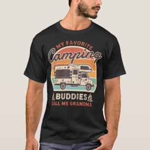 My Favorite Camping Buddies Call Me Grandma Women' T-Shirt