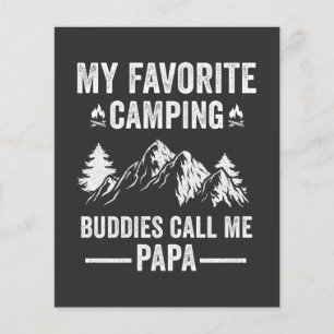 My Favorite Camping - Buddies Call Me Papa Flyer