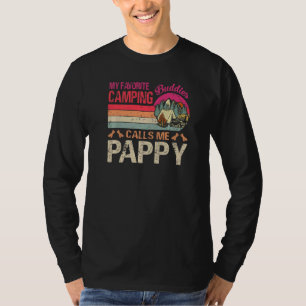 My Favorite Camping Buddies Calls Me Pappy Vintage T-Shirt