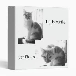 My Favorite Cat Photos Binder