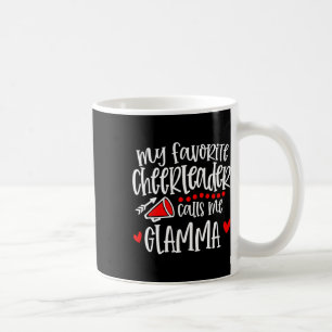 My Favorite Cheerleader Calls Me Glamma Funny Chee Coffee Mug