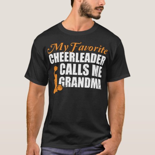 My Favorite Cheerleader Calls Me Grandma Pullover 