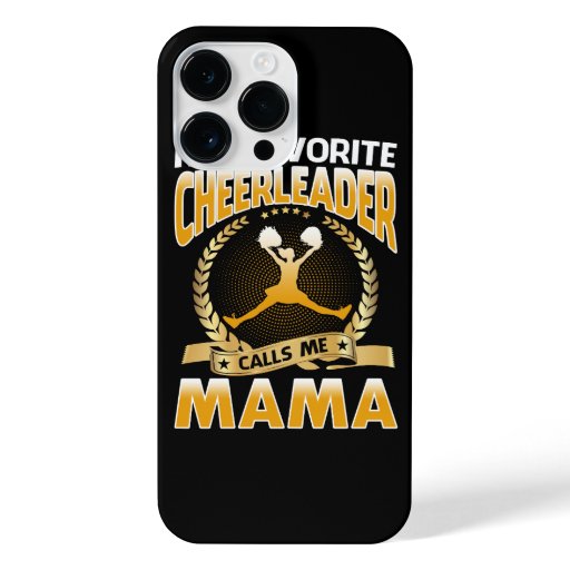 My Favorite Cheerleader Calls Me Mama Cheerleading iPhone 14 Pro Max Case