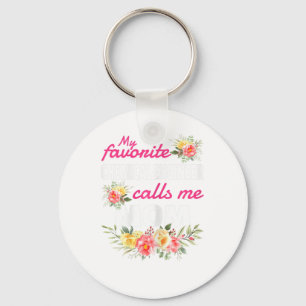 My Favorite Chemical Engineer Calls Me Mom Keychain