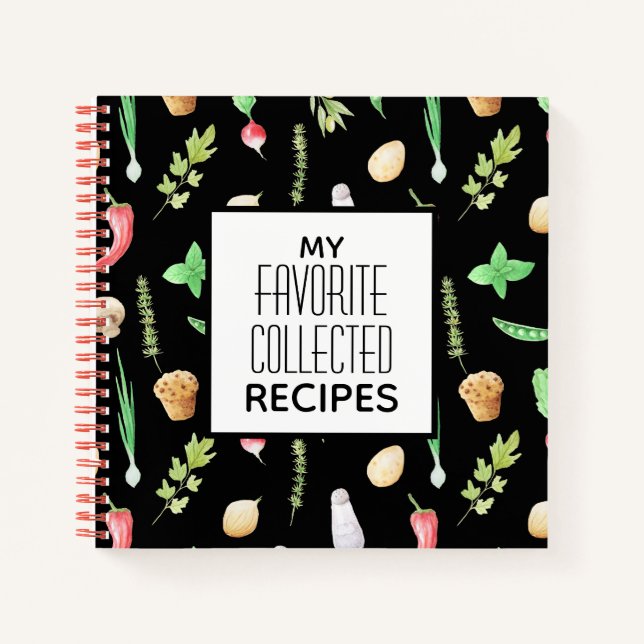 My Favorite Collected Recipes Journal (Front)