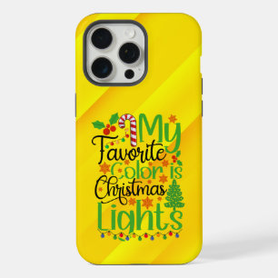 My Favorite Color is Christmas Lights-55667 iPhone 15 Pro Max Case