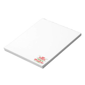 My Favorite Color Is Christmas Lights  Notepad