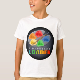 My Favorite Color Is Loader Kids T-Shirt