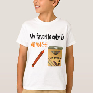 My Favorite Color is Orange T-Shirt