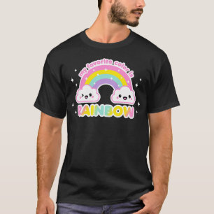 My Favorite Color Is Rainbow Kawaii Cute Clouds T-Shirt