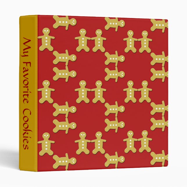 My Favorite Cookies w/ matching pages Binder (Front/Spine)