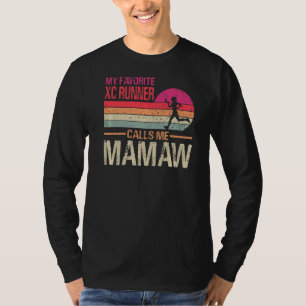 My Favorite Cross Country Runner Calls Me Mamaw Vi T-Shirt