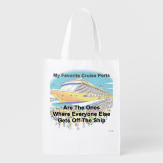 My Favorite Cruise Ports Shopping Bag