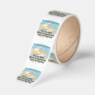 My Favorite Cruise Ports - STICKERS