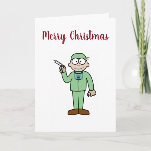 MY FAVORITE DOCTOR AT CHRISTMAS HOLIDAY CARD