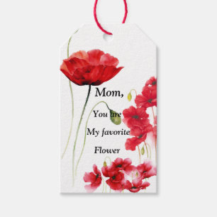 My Favorite Flower Gift Tags