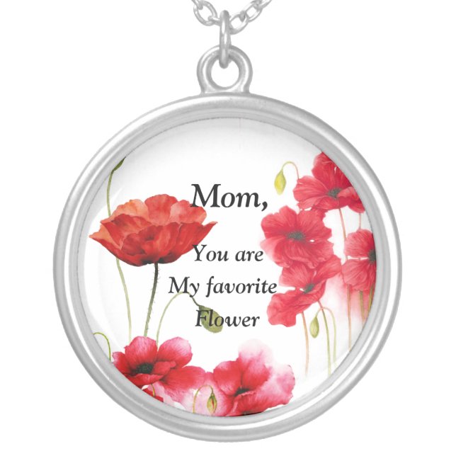 My Favorite Flower - Necklace (Front)