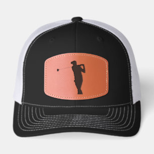 My Favorite Golf Coach Leather Patch Hat