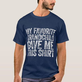 My Favorite Grandchild Gave Me his T-Shirt