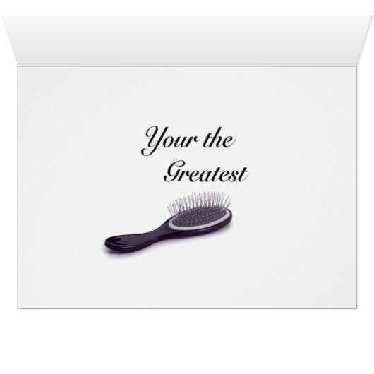 my favorite Hair stylist (Inside Horizontal (Bottom))