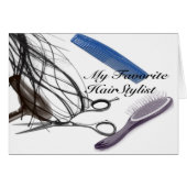 my favorite Hair stylist (Front Horizontal)