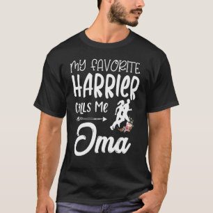 My Favorite Harrier Calls Me Oma Cross Country T-Shirt